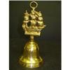Image 1 : BEAUTIFUL ENGLISH BRASS - SCHOOL BELL #2125578