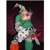 Image 1 : 1971 Annalee Clown styrofoam ball in tummy #2125660