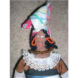 10" Black Antiqua, W. I. Cloth Doll #2125699