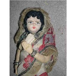 12" India Cloth Doll with Painted Features #2125700