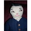 Image 1 : 16" Homemade Cloth Doll W/ Stitched Features  #2125701
