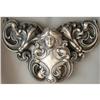 Image 1 : ANTIQUE ART NOUVEAU SILVER  BUCKLE #2125812