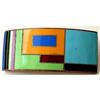 Image 1 : AUSTRAN ART DECO ENAMEL CLOISONNE SCRAF BUCKLE #2125827
