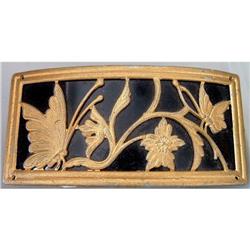 ANTIQUE ART NOUVEAU BUCKLE SLIDE #2125832