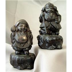 2 JAPANESE  METAL SCULPTURES #2125839