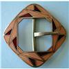 Image 1 : ANTIQUE ART DECO CLOISONNE ENAMEL BUCKLE #2125849