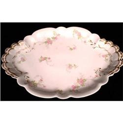 Haviland Limoges Embossed Floral Large Platter #2125860