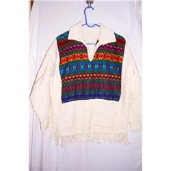 Vintage Guatemala Woven Pullover Shirt #2125870