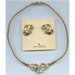 Trifari Demi Parure Vintage Jewelry Set  #2125914