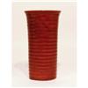 Image 1 : Orange Pottery Ringware Vase Circa 1950's #2125937