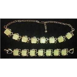 Thermo Lucite Bracelet/Necklace Set #2125948