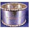 Image 1 : Towle beaded sterling napkin ring #2126203