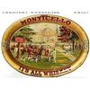 Image 1 : old vintage MONTICELLO WHISKEY TIP tray #2126219