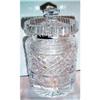 Image 1 : Signed Waterford Crystal Covered Jam Jar #2126321