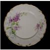 Image 1 : Limoges Plate with Lillies and Guerin & Cie. #2126364