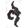 Image 1 : Leave Ornament in Iron for Gardens, grates and #2126417