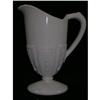 Image 1 : EAPG FLINT PANELED WHEAT RING STEM CREAM #2126446