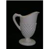 Image 1 : EAPG FLINT MILK GLASS SAWTOOTH CREAM PITCHER - #2126450