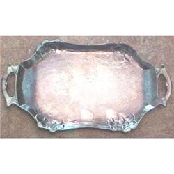 Silver plated pewter Orivit perfume tray #2126466