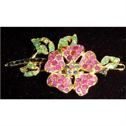 Swoboda jeweled flower hair clip #2126468