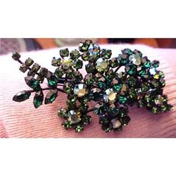 Austrian crystal green rhinestone set #2126477