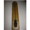 Image 1 : French Antique wood Thermometer! #2126529