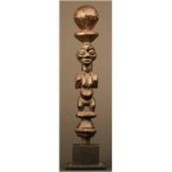 African Sculpture, Luba Finial Staff #2126576