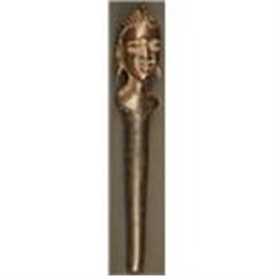 Tanzanian Gourd Stopper with a Lovely Face #2126586