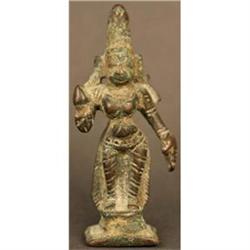 19th Century Indian Bronze Sculpture of Vishnu #2126595