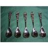 Image 1 : 5 silver  indonesian teaspoons #2126705
