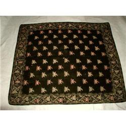 Italian Tapestry Throw Crewel Wool C.1875 #2136553