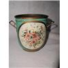 Metal Tole Jardiniere Hand Painted France 19th #2136584