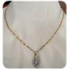 Image 1 : Tanzanite Diamond Grape Cluster 10k Pendant #2136645