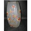 Galle Frosted Vase W/Thistle & Berry's  #2136684