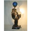 Art Nouveau Lady Newel Post Lamp  #2136695