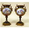 Pair of Porcelain, Gilt Garnitures, Pajot #2136888