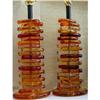 Unusual Pair  of  Mid Century  Lucite Lamps #2136891