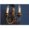 Antique Pair of European Dore' Bronze Sconces #2136894