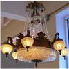 Antique French Bronze and Crystal Chandelier #2136899