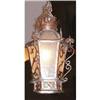 Image 1 : Copper Lantern Fixture Chandelier #2136903