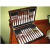 Image 1 : FRUIT SET FOR 12 WITH MOTHER OF PEARL HANDLES #2137303