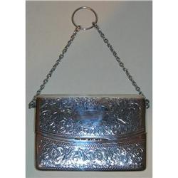 Antique English Sterling Silver Card Case  #2137464