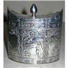 Image 1 : Magnificent Edwardian Sterling Tea Caddy #2137473