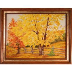 Fall landscape impressionist Canada Patterson #2150588