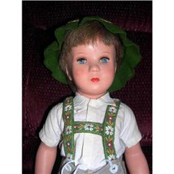 16" Turtle Stamped Kathe Kruse Celluloid Hansel#2150681