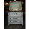 Image 1 : French Painted Desk Dos d'ane #2150697