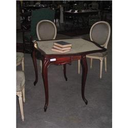 French Mahogany Game Table #2150710