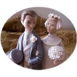 Retired Lladro Wedding #4808G Julio Fernandez #2150793