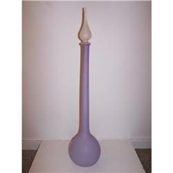 Midcentury Modern Glass Decanter-eames era #2150839