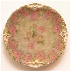Royal Bayreuth 3 Color Roses 7 1/2 in. Plate #2150881